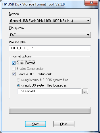 usb storage format tool